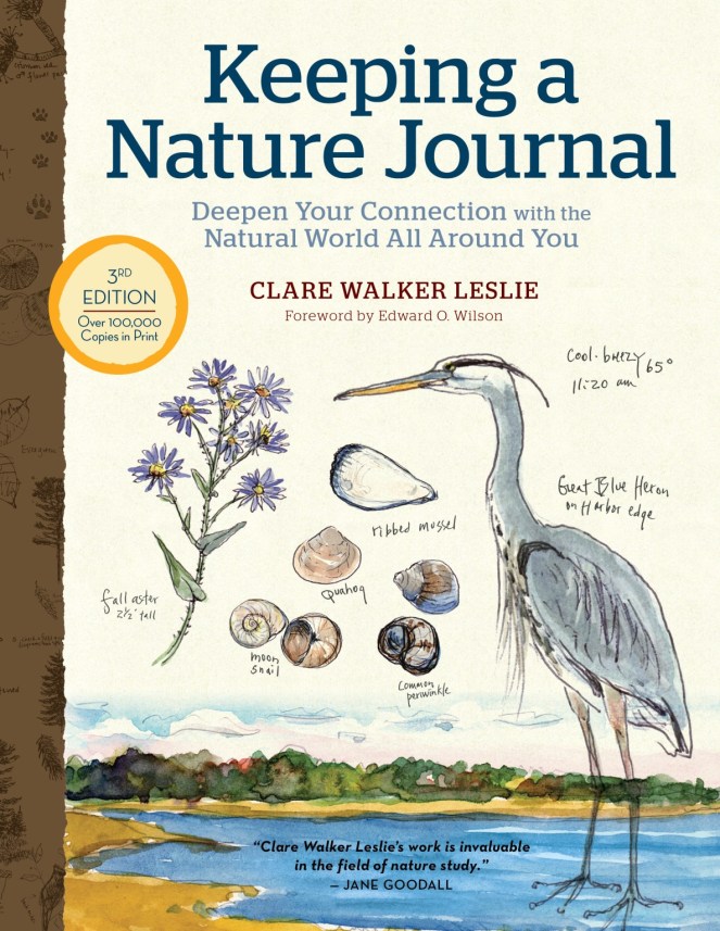 Cover of “Keeping a Nature Journal,” by Clare Walker Leslie